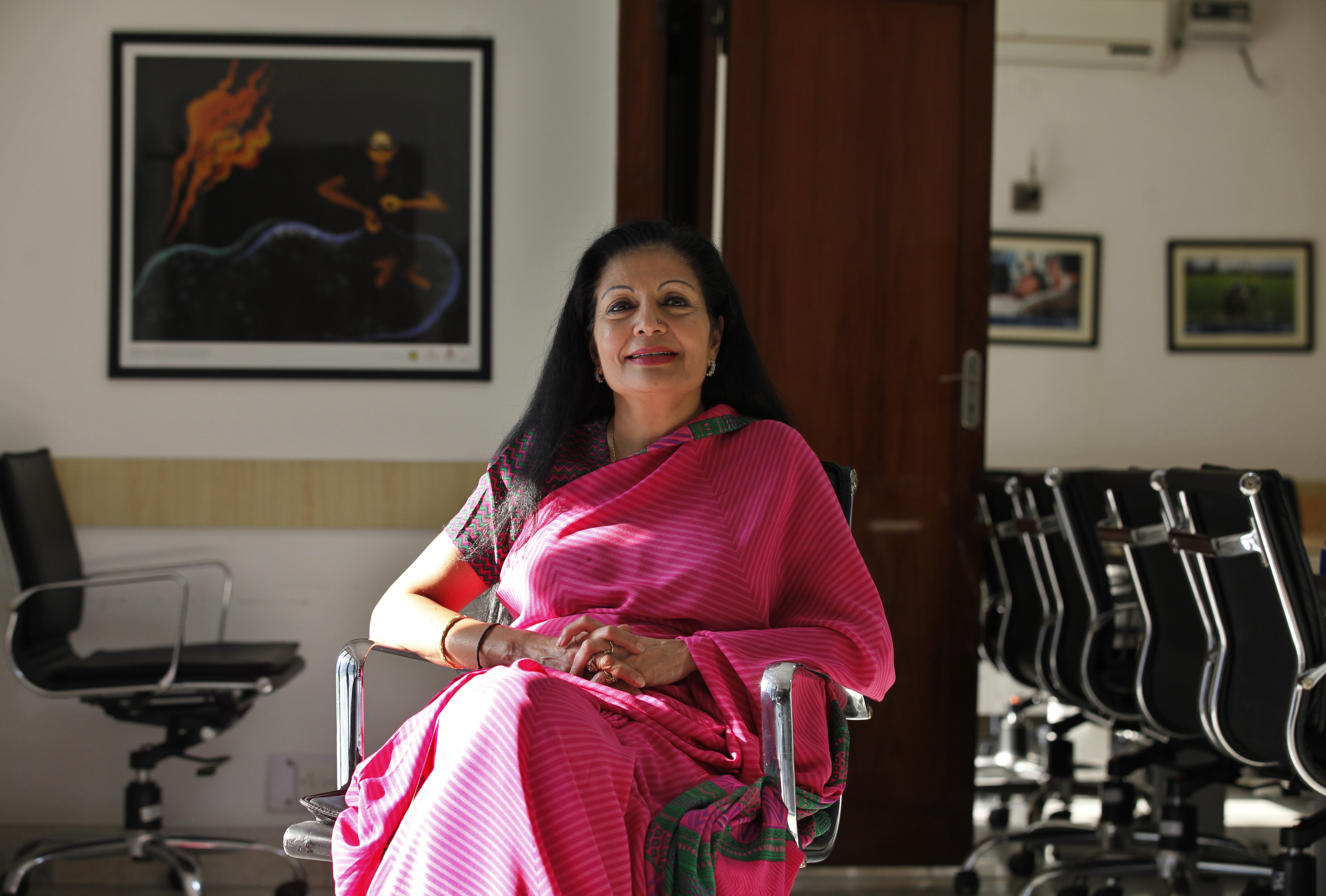 Author Lakshmi Murdeshwar Puri (Raj K Raj /Hindustan Times) Author Lakshmi Murdeshwar Puri (Raj K Raj /Hindustan Times)