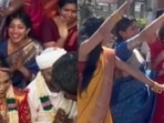 Sai Pallavi was all smiles at her cousin brother's wedding recently.