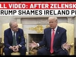 Full Video Of Trump's Meeting With Ireland PM Full Video Of Trump's Meeting With Ireland PM