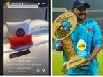 Prithvi Shaw's Insta story on the wedding of Rishabh Pant's sister
