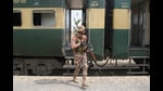Reports emerging from the province suggest the latest attack was primarily aimed against the security personnel travelling on the train (REUTERS)