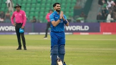Afghanistan opener Ibrahim Zadran played the standout knock of the tournament as his 177-run innings against England was the highest individual score in the Champions Trophy history. (AP) Afghanistan opener Ibrahim Zadran played the standout knock of the tournament as his 177-run innings against England was the highest individual score in the Champions Trophy history. (AP)