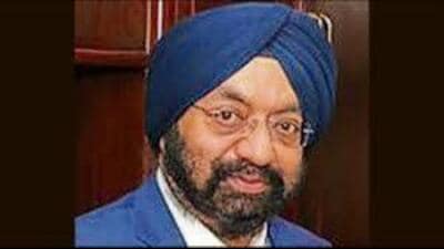 Aam Aadmi Party’s Rajya Sabha member Vikramjit Sahney on Wednesday stated that crop diversification, agriculture processing, industrial infrastructure and skill training were crucial for the development of Punjab. (HT File)
