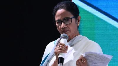 BJP lawmakers on Wednesday accused Banerjee of commenting in the assembly on remarks made outside Parliament (Hindustan Times) BJP lawmakers on Wednesday accused Banerjee of commenting in the assembly on remarks made outside Parliament (Hindustan Times)