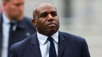 British Foreign Secretary David Lammy said "We will not tolerate the Kremlin's relentless and unacceptable campaign of intimidation." (Reuters)