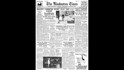 HT This Day: March 13, 1954 -- Dr Radhakrishnan inaugurates Sahitya Akadami (HT)