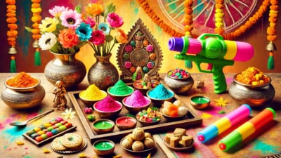 Snag your Holi essentials now! Pichkaris, colours, and more, delivered in just 24 hours. Snag your Holi essentials now! Pichkaris, colours, and more, delivered in just 24 hours.