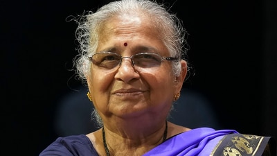 Rajya Sabha Member Sudha Murty said that every three years, a teacher has to appear for an examination with a different learning technology, as technology changes. (PTI) Rajya Sabha Member Sudha Murty said that every three years, a teacher has to appear for an examination with a different learning technology, as technology changes. (PTI)