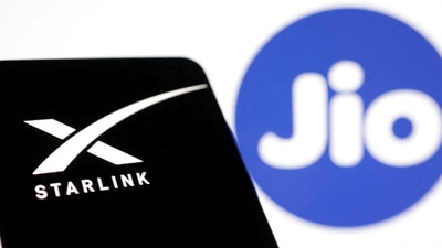 FILE PHOTO: Starlink and Jio logos are seen in this illustration taken, June 21, 2023. REUTERS/Dado Ruvic/Illustration/File Photo (REUTERS)
