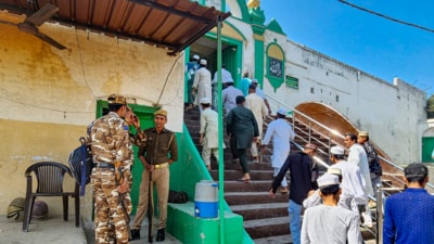 Sambhal: Muslim devotees arrive to offer 'namaz' at the Shahi Jama Masjid in Sambhal district, Uttar Pradesh, on Friday, March 7, 2025, during the holy month of Ramzan. (PTI file) Sambhal: Muslim devotees arrive to offer 'namaz' at the Shahi Jama Masjid in Sambhal district, Uttar Pradesh, on Friday, March 7, 2025, during the holy month of Ramzan. (PTI file)