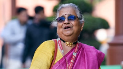 Sudha Murthy said that she enjoys learning and children 'can earn a lot' (ANI file) Sudha Murthy said that she enjoys learning and children 'can earn a lot' (ANI file)