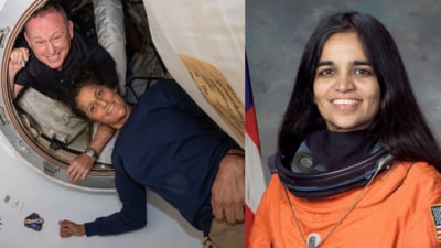 Sunita Williams and Kalpana Chawla shared a love for samosas, one of the most popular Indian snacks. (Photo by Handout / NASA / AFP) / RESTRICTED TO EDITORIAL USE - MANDATORY CREDIT "AFP PHOTO / NASA" - NO MARKETING NO ADVERTISING CAMPAIGNS - DISTRIBUTED AS A SERVICE TO CLIENTS, HT Photo) Sunita Williams and Kalpana Chawla shared a love for samosas, one of the most popular Indian snacks. (Photo by Handout / NASA / AFP) / RESTRICTED TO EDITORIAL USE - MANDATORY CREDIT "AFP PHOTO / NASA" - NO MARKETING NO ADVERTISING CAMPAIGNS - DISTRIBUTED AS A SERVICE TO CLIENTS, HT Photo)