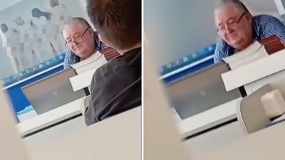 The school reportedly wanted the teacher to keep working even after the porn video fiasco. (Screengrab) The school reportedly wanted the teacher to keep working even after the porn video fiasco. (Screengrab)