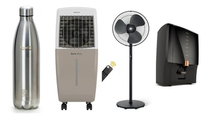 Beat the heat with top summer appliances—coolers, fans, purifiers, juicers, and inverters on sale! Beat the heat with top summer appliances—coolers, fans, purifiers, juicers, and inverters on sale!