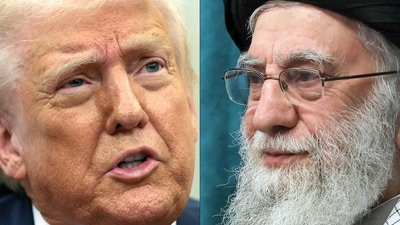 (COMBO) This combination of pictures created on March 9, 2025 shows
US president Donald Trump (L) had recently written to Iran, urging it to negotiate a new nuclear deal. (AFP) (COMBO) This combination of pictures created on March 9, 2025 shows
US president Donald Trump (L) had recently written to Iran, urging it to negotiate a new nuclear deal. (AFP)