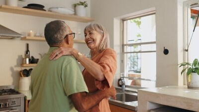 Older couples pick on their partner's good mood. (Shutterstock) Older couples pick on their partner's good mood. (Shutterstock)
