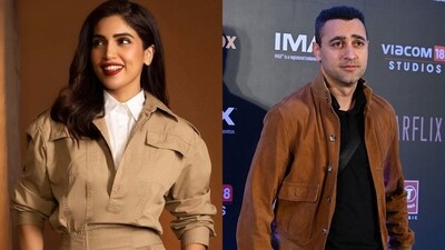 Bhumi Pednekar and Imran Khan Bhumi Pednekar and Imran Khan