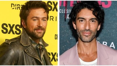Brandon Sklenar and Justin Baldoni starred in It Ends With Us. Brandon Sklenar and Justin Baldoni starred in It Ends With Us.