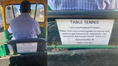 Gurumurthy N, a former professional coach, was forced to switch careers after the Covid-19 pandemic. (Linkedin/Gayatri Gopakumar) Gurumurthy N, a former professional coach, was forced to switch careers after the Covid-19 pandemic. (Linkedin/Gayatri Gopakumar)