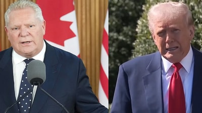 Doug Ford says Canada will 'not back down' amid Donald Trump's tariff war