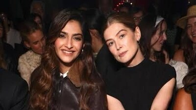 Rosamund Pike spoke about Sonam Kapoor and her films. Rosamund Pike spoke about Sonam Kapoor and her films.