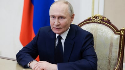 US President Donald Trump said it’s possible he could speak to his Russian counterpart Vladimir Putin as soon as this week. (Reuters)
