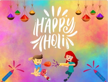 On this day people play with colours and water. (Canva) On this day people play with colours and water. (Canva)