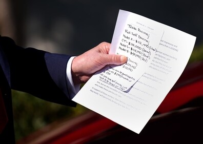 Trump, Hater of EVs, Says He’s Buying a Tesla Trump, Hater of EVs, Says He’s Buying a Tesla