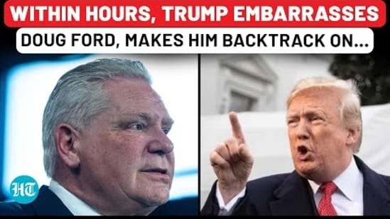 Within Hours, Trump Forces Doug Ford To Backtrack On Threat To US| Canada|Carney