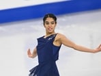 Tara Prasad of India competes during the women's free skating at the ISU Four Continents Figure Skating Championships 2025 in Seoul on February 23.