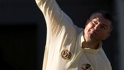 Australia's Stuart MacGill during his playing days (REUTERS)
