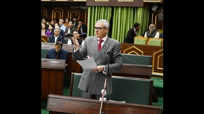 Chief minister Omar Abdullah, on Thursday, stated that the government is prioritizing the promotion of religious and tourism places in Srinagar city to boost tourism and attract more visitors. (HT Photo) Chief minister Omar Abdullah, on Thursday, stated that the government is prioritizing the promotion of religious and tourism places in Srinagar city to boost tourism and attract more visitors. (HT Photo)