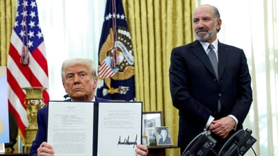 Lutnick said Trump's policies are 'worth it' even if they lead to recession. (Reuters)