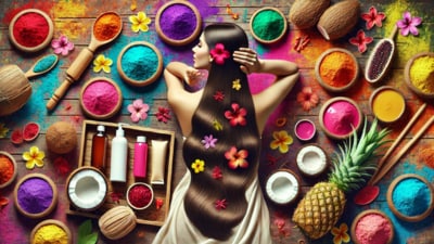 Top ways to keep your hair safe and healthy through the Holi celebrations and parties this weekend! (AI generated) Top ways to keep your hair safe and healthy through the Holi celebrations and parties this weekend! (AI generated)