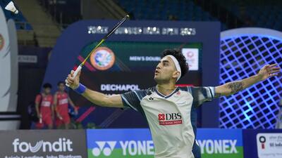 India’s Lakshya Sen defeated world No.2 Jonatan Christie of Indonesia 21-13, 21-10 to enter the All England Open quarter-final. (PTI) India’s Lakshya Sen defeated world No.2 Jonatan Christie of Indonesia 21-13, 21-10 to enter the All England Open quarter-final. (PTI)