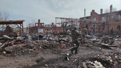 Russia said it had taken full control of Sudzha, a town in the Kursk region that fell to Ukrainian troops shortly after their shock offensive last August. (AFP) Russia said it had taken full control of Sudzha, a town in the Kursk region that fell to Ukrainian troops shortly after their shock offensive last August. (AFP)