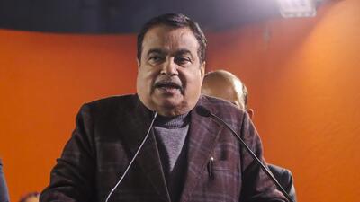 Union minister Nitin Gadkari. (PTI) Union minister Nitin Gadkari. (PTI)