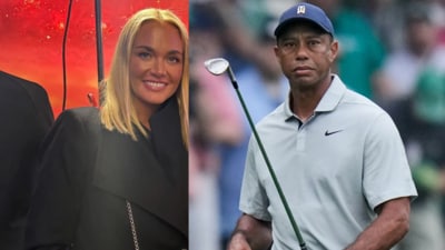 According to reports, golf icon Tiger Woods and Vanessa Trump, the ex-wife of Donald Trump Jr., have been dating since Thanksgiving. (AP and X/Kai Trum) According to reports, golf icon Tiger Woods and Vanessa Trump, the ex-wife of Donald Trump Jr., have been dating since Thanksgiving. (AP and X/Kai Trum)