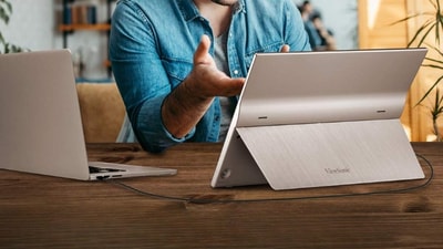 External monitors for laptops can help you sort out your multitasking. External monitors for laptops can help you sort out your multitasking.