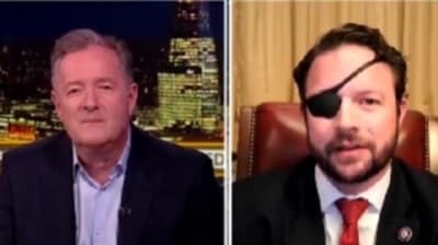 Rep. Dan Crenshaw blasted Tucker Carlson during his appearance on 'Piers Morgan Uncensored' show. (Piers Morgan Uncensored) Rep. Dan Crenshaw blasted Tucker Carlson during his appearance on 'Piers Morgan Uncensored' show. (Piers Morgan Uncensored)