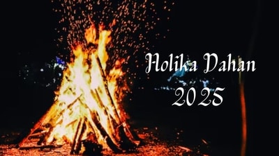 Holika Dahan 2025 Timing: Celebrate Holika Dahan and Holi, keeping in mind the correct dates and timings. (HT_PRINT) Holika Dahan 2025 Timing: Celebrate Holika Dahan and Holi, keeping in mind the correct dates and timings. (HT_PRINT)