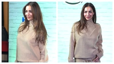 Malaika Arora served a fitted-loose ensemble. (PC: Ashutosh Rai) Malaika Arora served a fitted-loose ensemble. (PC: Ashutosh Rai)
