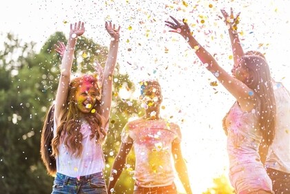 Tips to celebrate a safe Holi. (Shutterstock) Tips to celebrate a safe Holi. (Shutterstock)