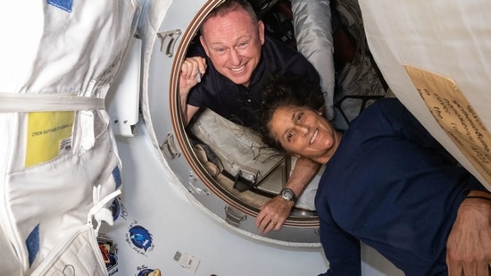 Sunita Williams and Butch Wilmore were supposed to stay on ISS for their eight-day mission. However, they remained on ISS following issues in Boeing Starliner spacecraft. (AFP)