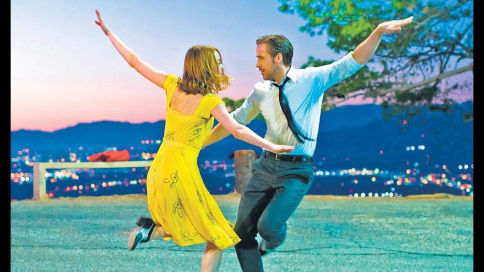 In La La Land, actress Mia and musician Sebastian choose their careers over love.
