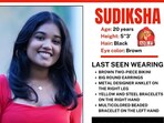 Sudiksha Konanki, a 20-year-old student of Indian origin at the University of Pittsburgh, has been reported missing in the Dominican Republic. Sudiksha Konanki, a 20-year-old student of Indian origin at the University of Pittsburgh, has been reported missing in the Dominican Republic.