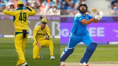 Rohit Sharma was dropped in the second over vs Australia. (AP/PTI) Rohit Sharma was dropped in the second over vs Australia. (AP/PTI)