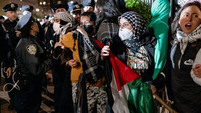 Students at Columbia University face expulsion, suspension and more for their part in protesting against Israel in the Gaza war (AP) Students at Columbia University face expulsion, suspension and more for their part in protesting against Israel in the Gaza war (AP)