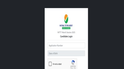 NITTT March Admit Card 2025 released at nittt.nta.ac.in, download link here