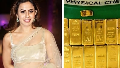Ranya Rao was caught at the Bengaluru airport with undeclared gold on March 3. Ranya Rao was caught at the Bengaluru airport with undeclared gold on March 3.